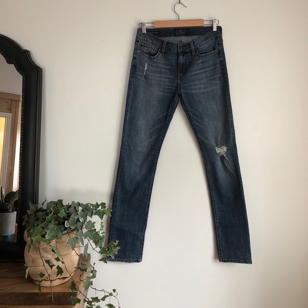 Lucky Brand Brooke Straight Jeans